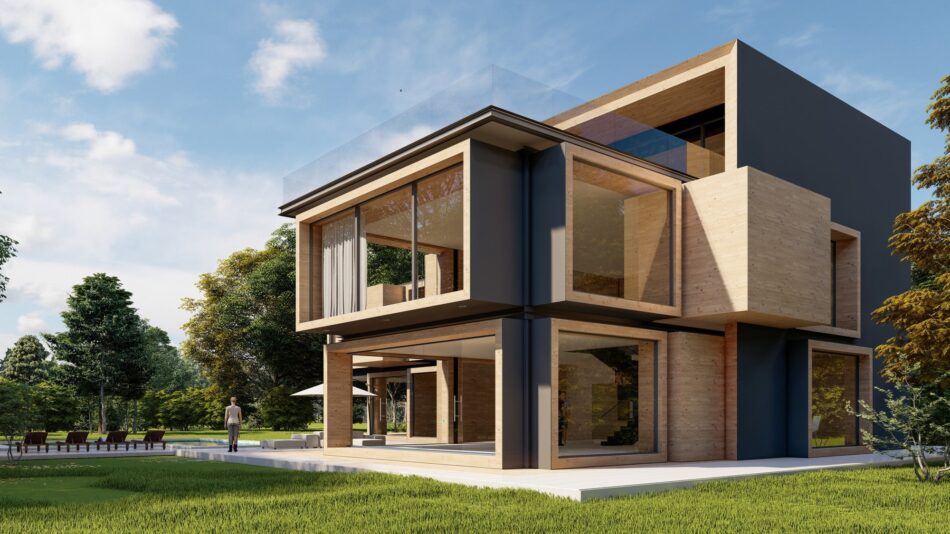 Luxe woonvilla in de hoogte